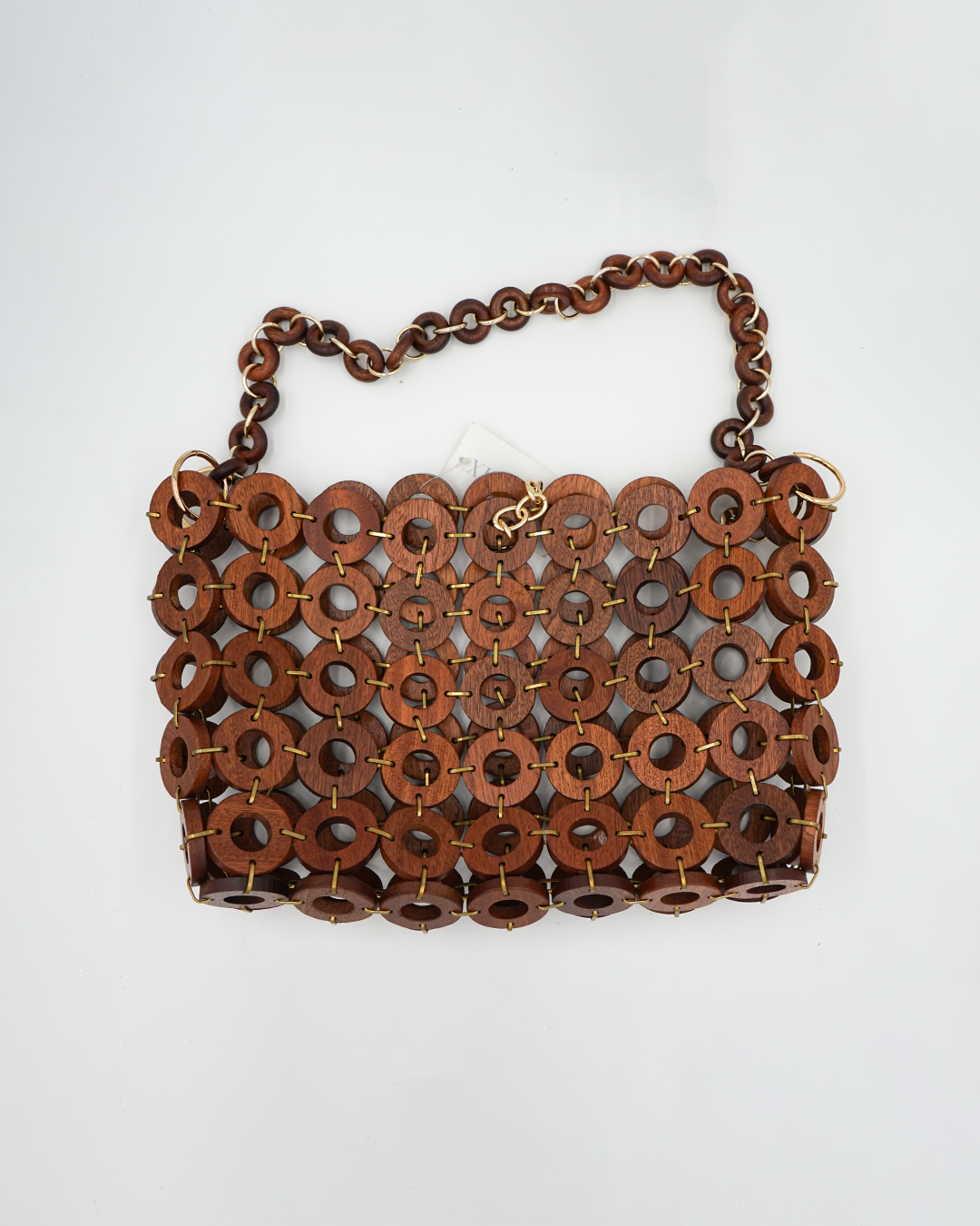 Jasmin Wood Shoulder Bag