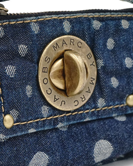 Jean Polka Dot mini bag