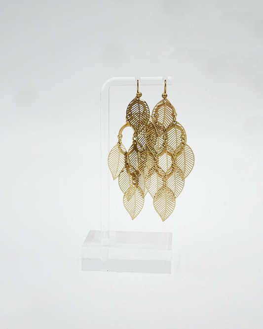 Leaf Cascade Earrings
