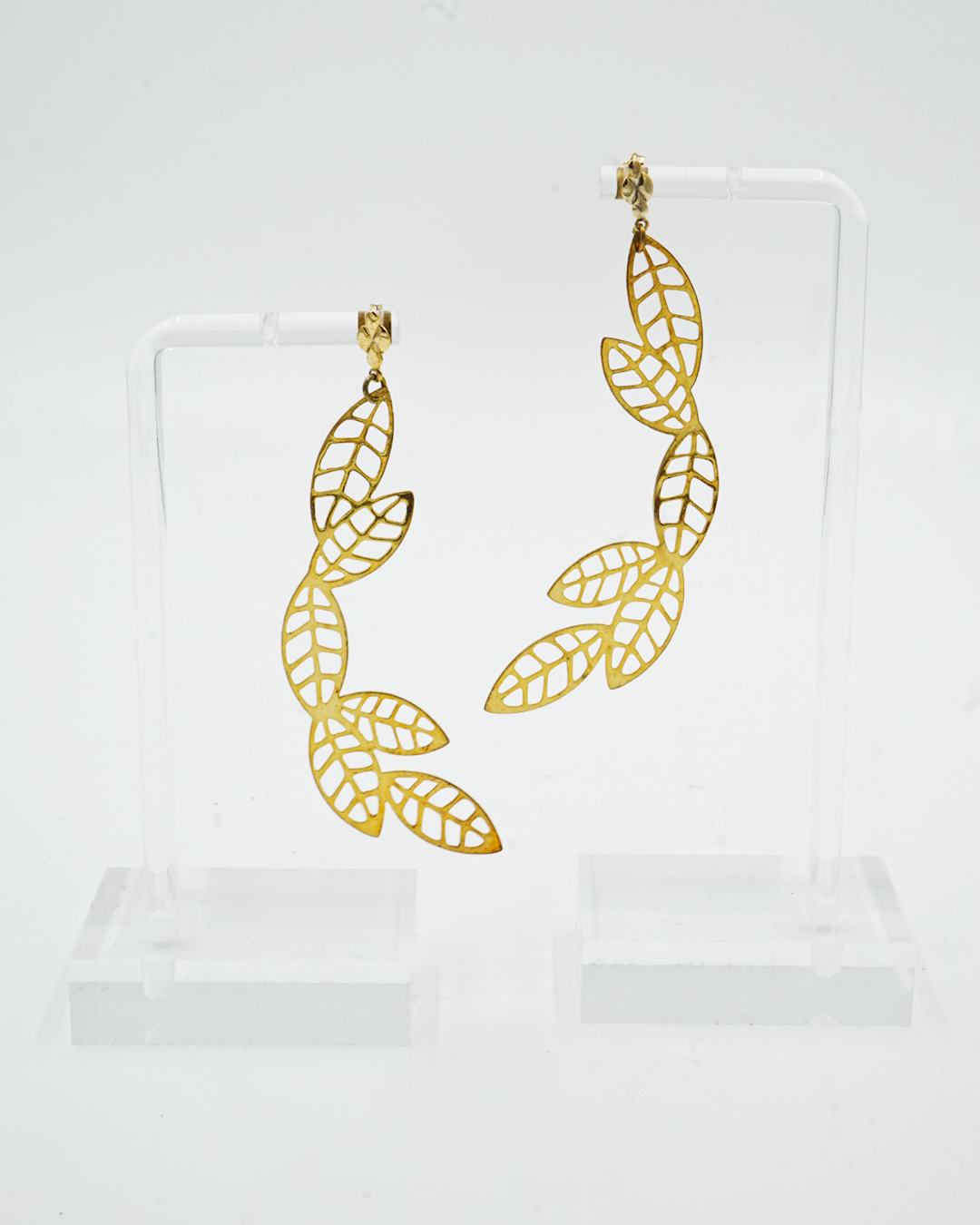 Gold Leaf Earrings