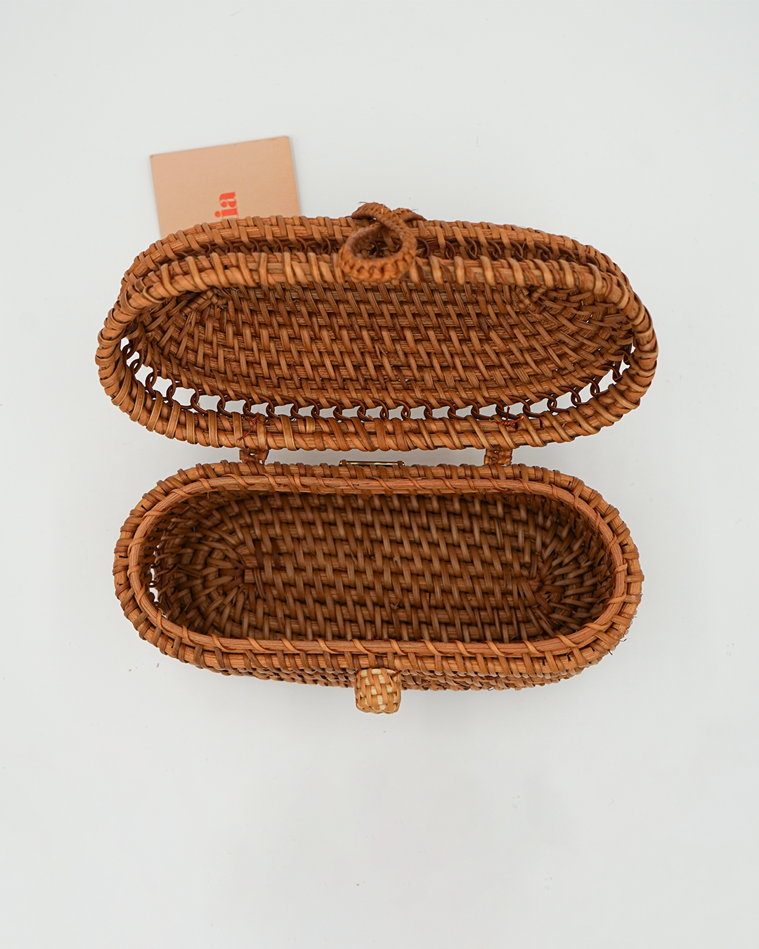 Max Woven Raffia Tote