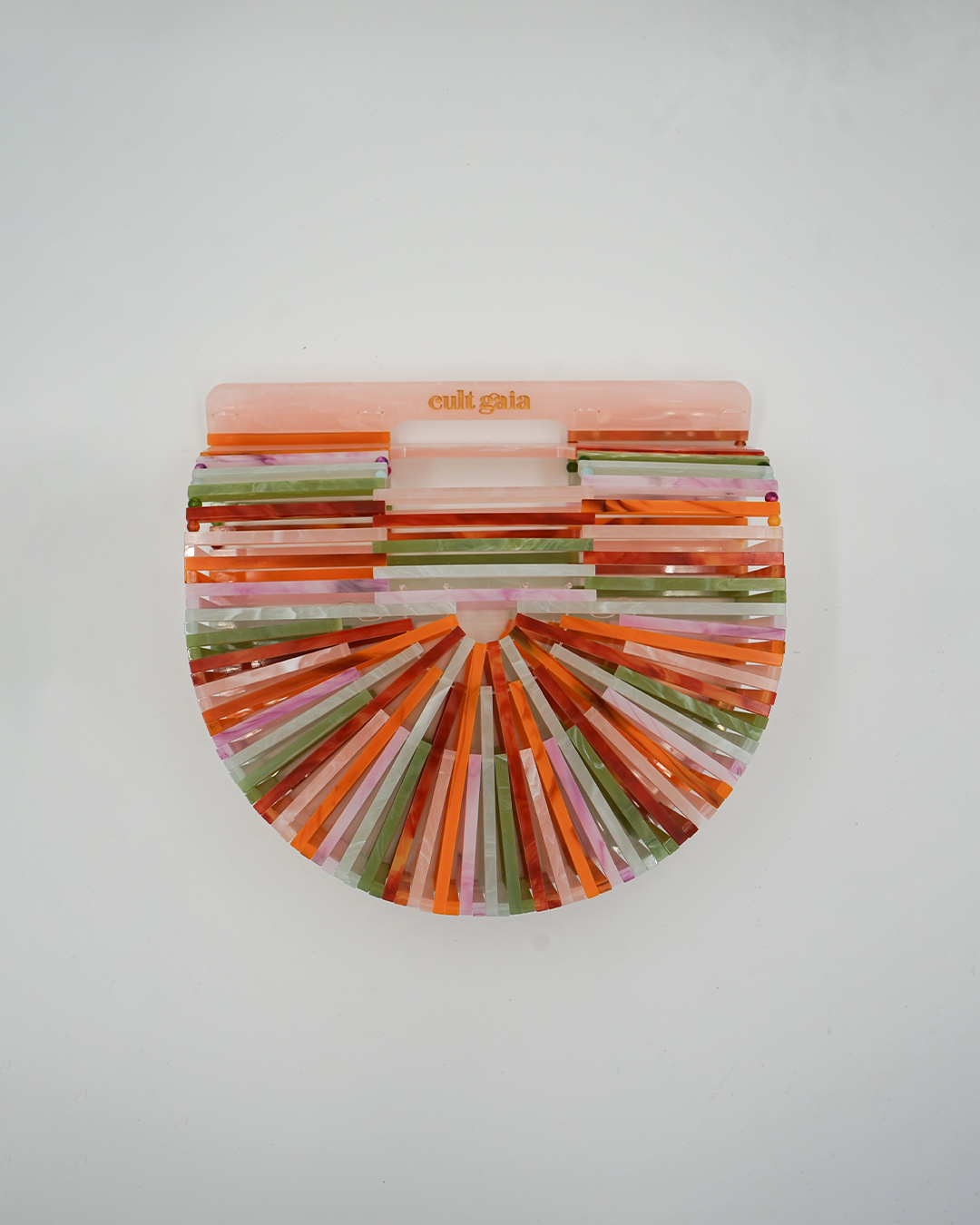 Multicolor Acrylic Ark Clutch