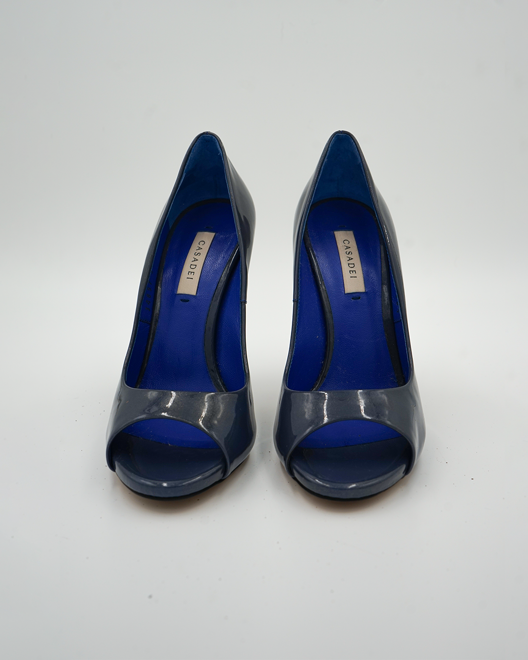 Superblade Patent Leather Pumps