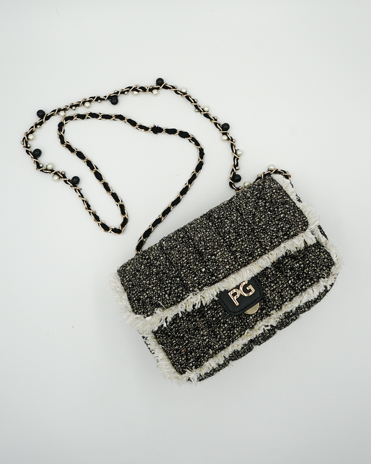 Tweed Flap Bag
