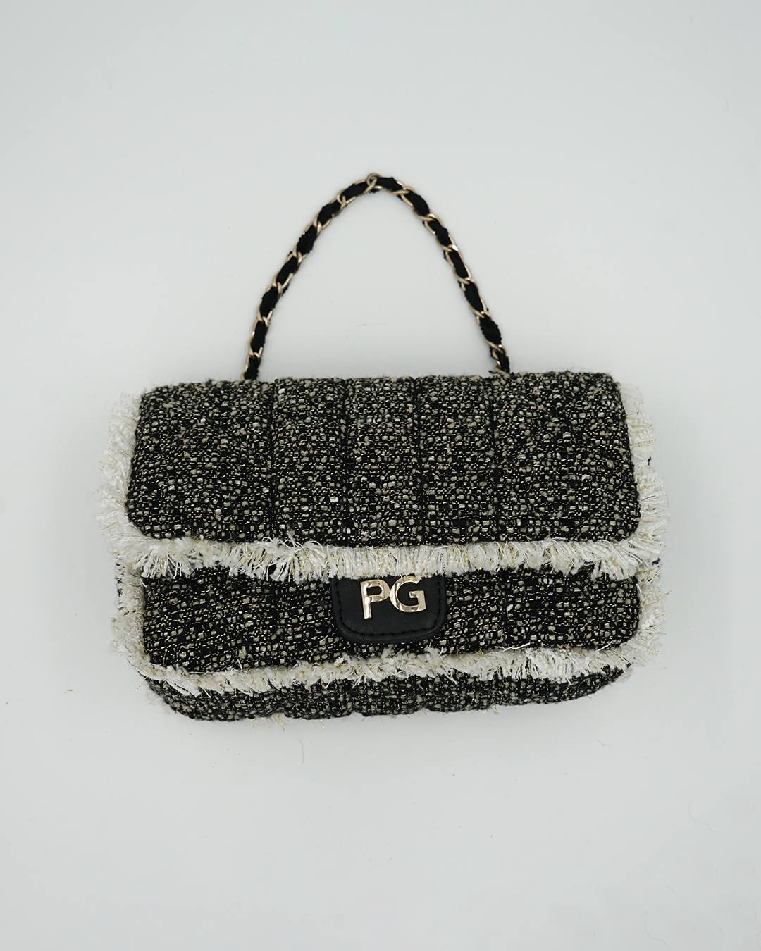 Tweed Flap Bag