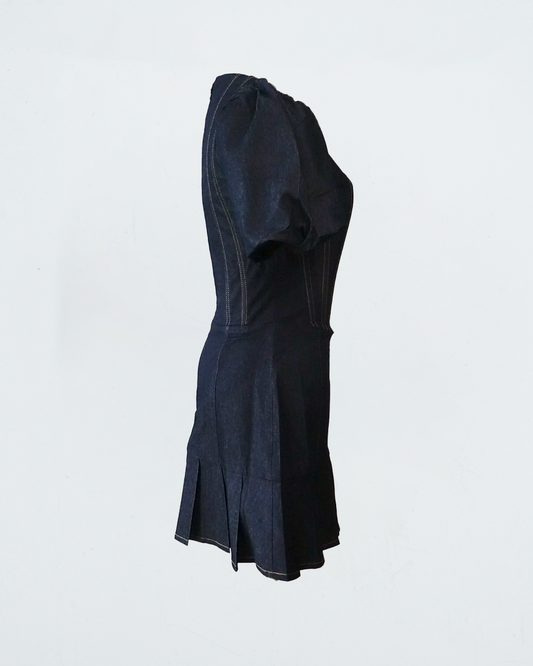 Chelsey Dress Blue Denim