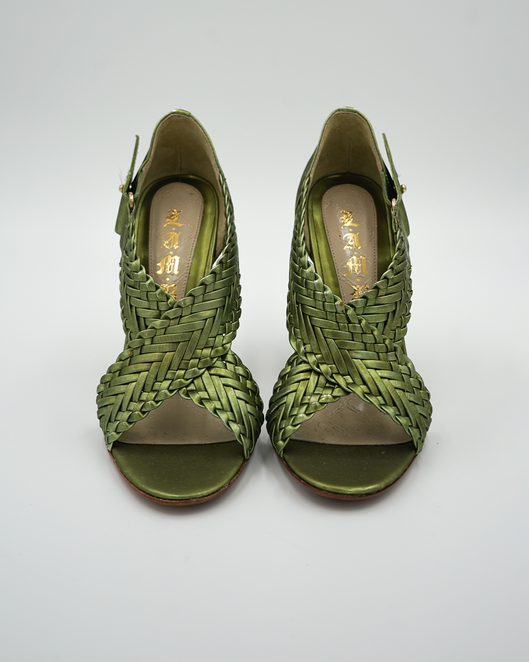 Vero Cuoio Green Heels
