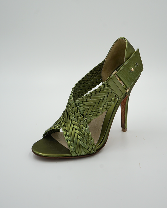 Vero Cuoio Green Heels