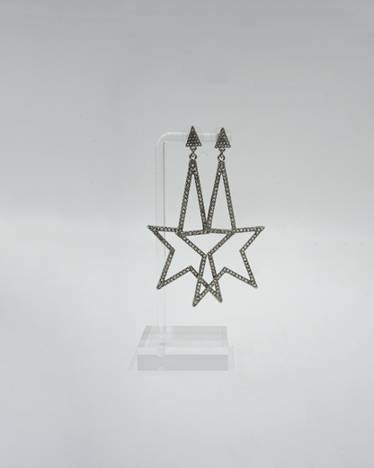 Crystal Star Earrings