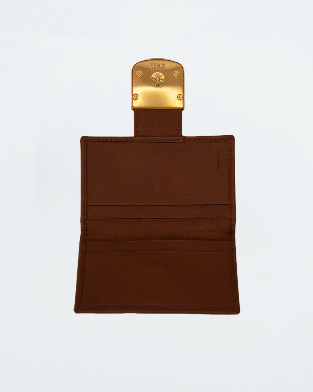 Brown Leather Cardholder