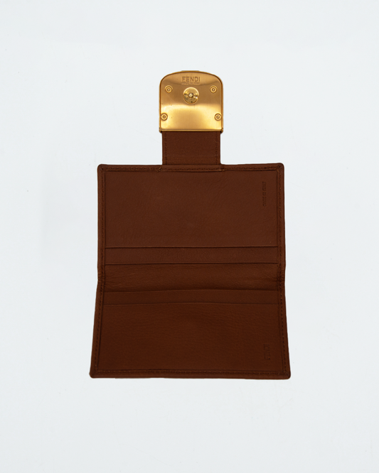 Brown Leather Cardholder