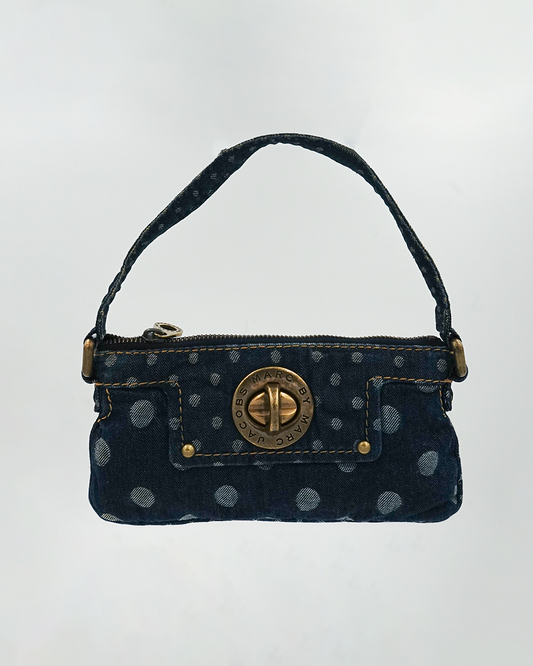 Jean Polka Dot mini bag