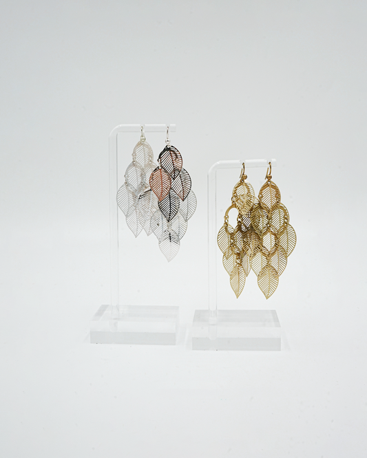 Leaf Cascade Earrings