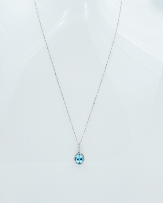 Blue Spark Pendant