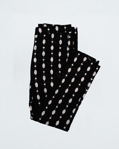Oval Print Trousers