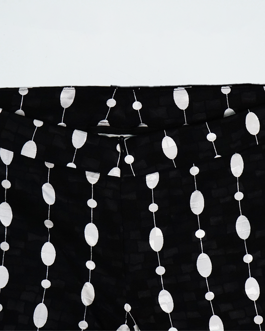 Oval Print Trousers