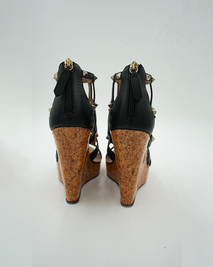 Rockstud Caged Wedges