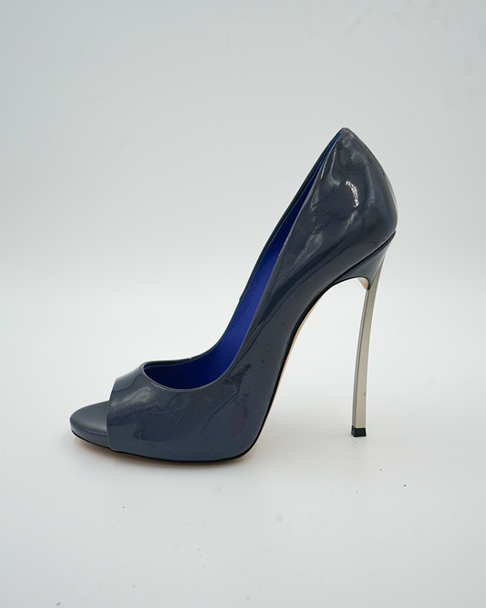 Superblade Patent Leather Pumps