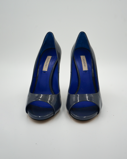 Superblade Patent Leather Pumps