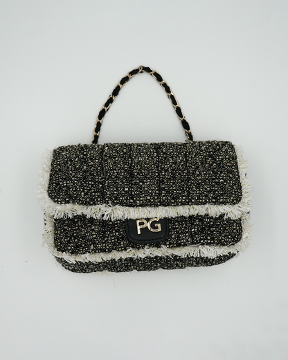 Tweed Flap Bag