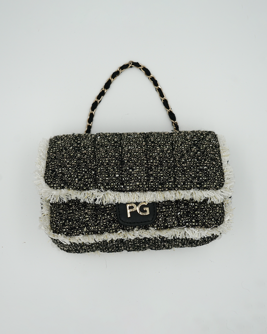Tweed Flap Bag