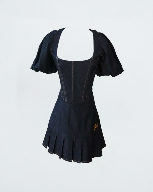 Chelsey Dress Blue Denim