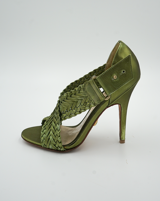 Vero Cuoio Green Heels